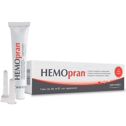 Hemopran Rectal Cream Adjuvant For Hemorrhoid Varicose Syndrome With Plant Extracts With Needle Applicator 35Ml