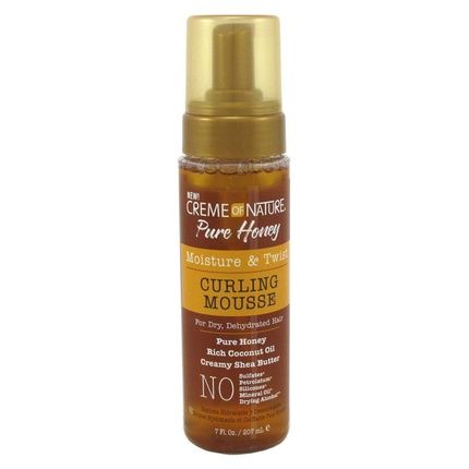 Creme Of Nature Pure Honey Curling Mousse 7Oz Pump - Pack Of 3 - Image 3