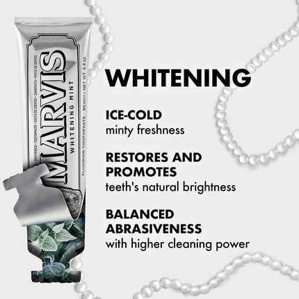 Marvis Whitening Toothpaste Mint 85Ml - Image 3
