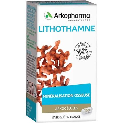 Arkopharma Phytotherapy Treatment Arkogelules Lithothamne Basidol 150 Capsules
