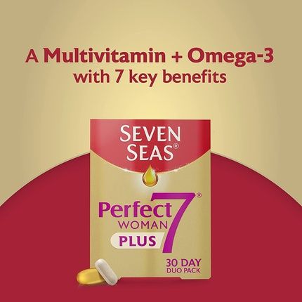 Seven Seas Perfect7 Woman Multivitamin With Omega-3 Nutrients And Fish Oil 60 Tablets - Pack Of 2 - Image 3
