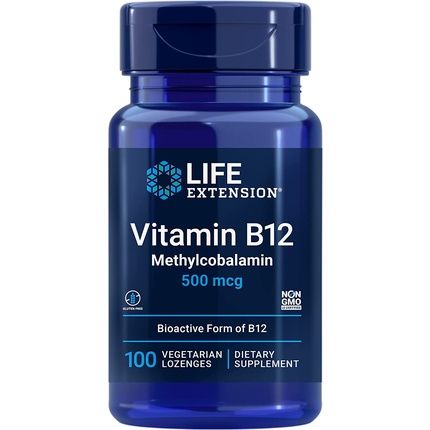 Vitamin B12 500Mcg 100 Lozenges