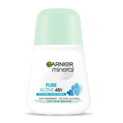Garnier Pure Active 48H Women Roll-On Antiperspirant 50Ml