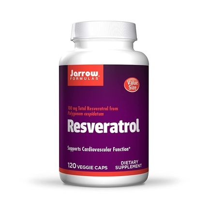 Jarrow Formulas Resveratrol 100Mg 120 Veggie Caps