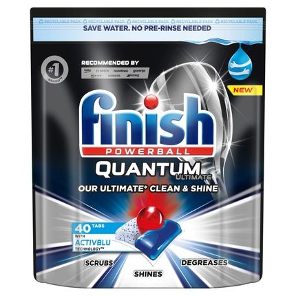 Quantum Ultimate Dishwasher Capsules 40 Pieces Regular