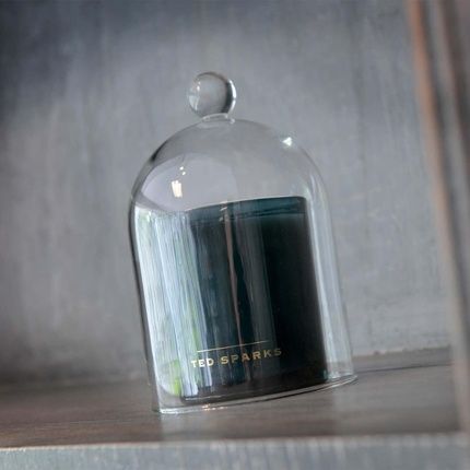 Ted Sparks Glass Bell For Scented Candles 18Cm Height 11Cm Diameter - Image 3