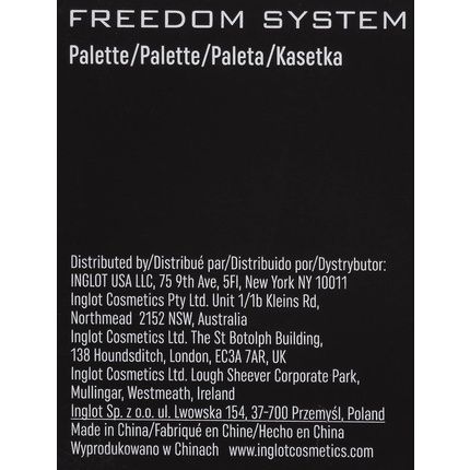 Inglot Freedom System Square Palette With Mirror - 1 Unit - Image 3