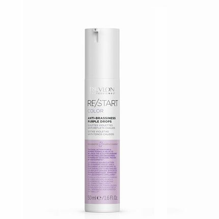 Revlon Restart Color Antibrassiness Purple Drops 50Ml For Blonde Hair - Image 3