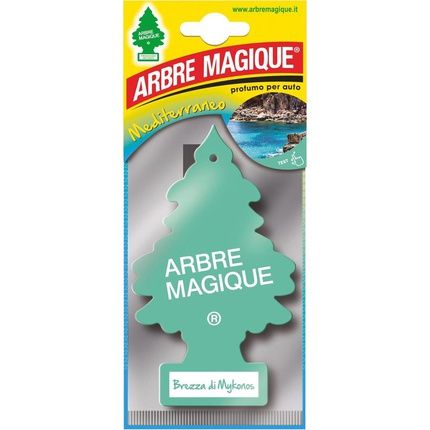 Arbre Magique Air Freshener 12 X 7 Cm Brezza Di Mykono Green - Image 3