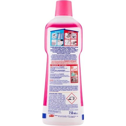 Pulirapid - Anti-Limescale, Cleaner For Stainless Steel And Ceramic, With Vinegar - Image 3