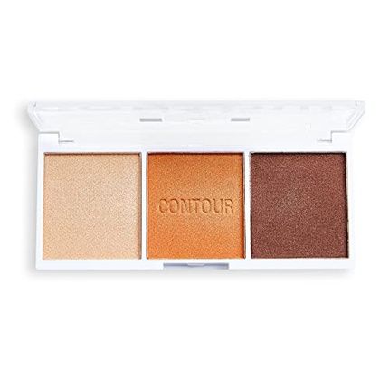 Revolution Relove Trio Contour Palette Bronze Sugar