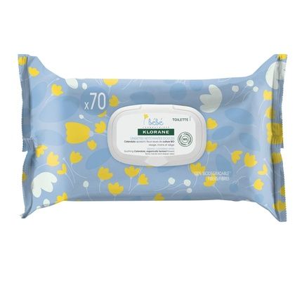 Klorane Baby Gentle Cleansing Wipes 70 Count - Image 3