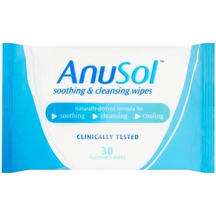 Anusol Soothing And Cleansing Wipes 30 Pack
