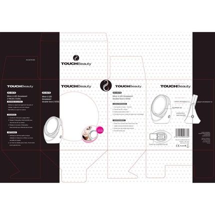 Touchbeauty Double Face Led Mirror Beauty Special