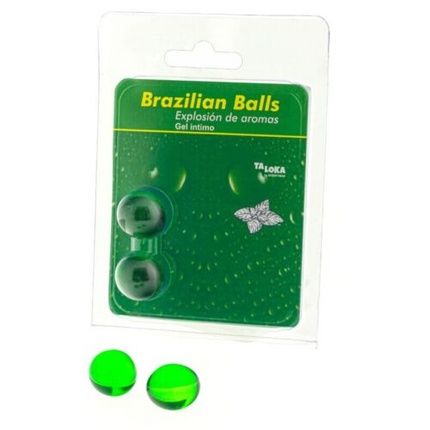 Taloka Brazilian Ball Intimate Mint Gel - Pack Of 2