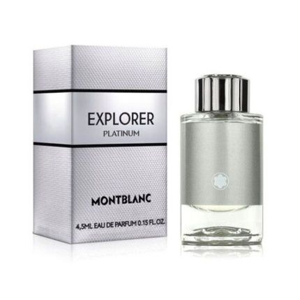 Montblanc Men'S Explorer Platinum Eau De Parfum Spray 015 Oz