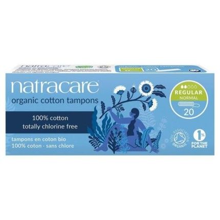 Natracare Regular Non-Applicator Tampons