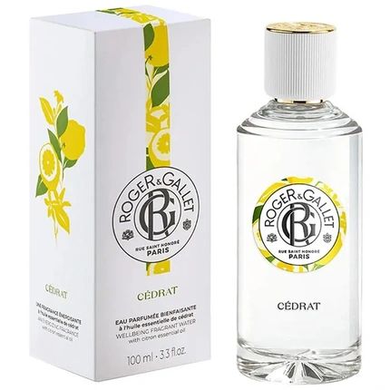 Roger & Gallet Cedrat Fragrant Wellbeing Water 100Ml For Unisex