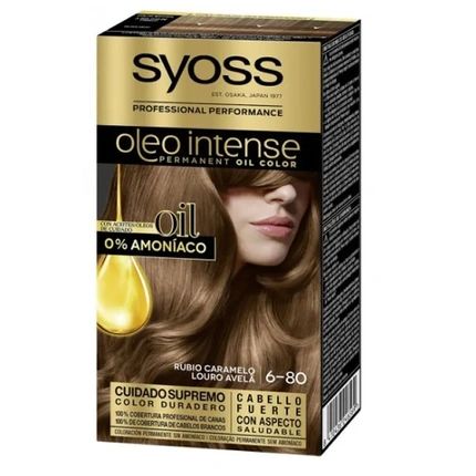 Syoss Syoss Oleo Intense Permanent Hair Color 680 Caramel Blonde