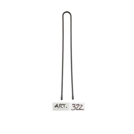 Xanitaliapro Record Life Hairpins Smooth Black 5Cm 20 Pieces