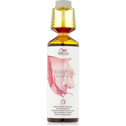 Wella Perfection By Color Fresh Semi-Permanent Hair Colour No. 3 Gold 250Ml