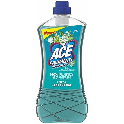 Ace Hygienic Floors, Talc And Musk, White, No Bleach, Maxi Size