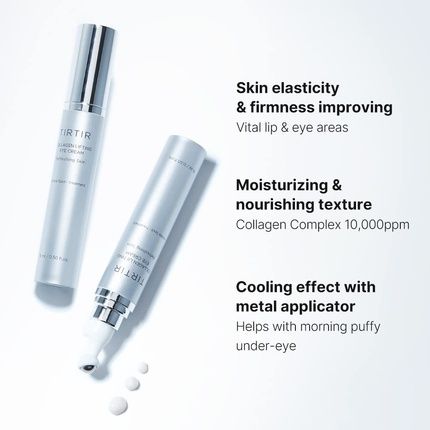 Tirtir Collagen Lifting Eye Cream Eye Roller Wrinkle Spot Treatment