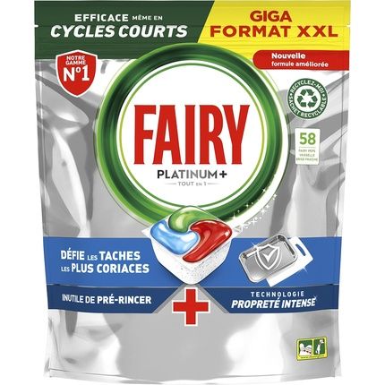 Fairy Platinum Plus All In One Dishwasher Tablets Fresh Breeze