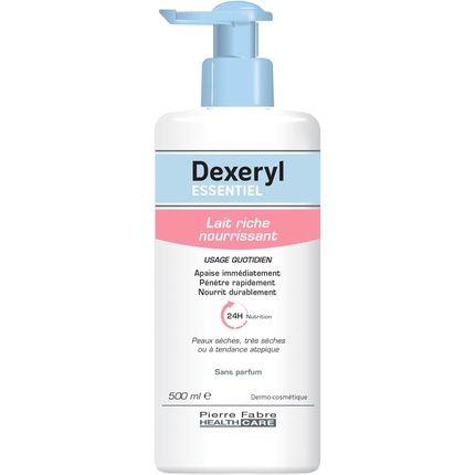 Pierre Fabre Health Care Dexeryl Essentiel Nourishing Rich Milk 500Ml