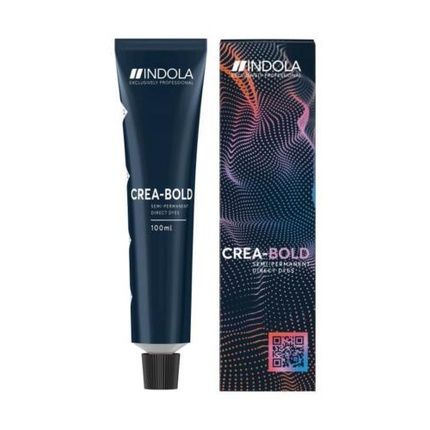 Indola Crea-Bold Semi-Permanent Indigo Blue Hair Color 100Ml