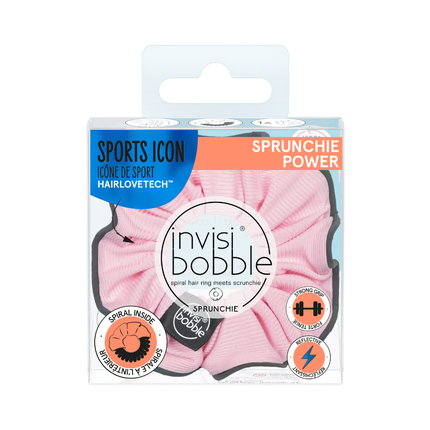 Invisibobble Pink Scrunchie Pink Mantra Strong Hold Hair Bobbles