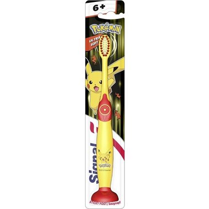 Signal Junior Pokemon Toothbrush For Kids 6+ With Ultra Soft Bristles