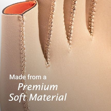 Actimove Arthritis Care Arthritis Gloves Medical Compression Support And Warmth For Hand Arthritis Overuse Syndrome Aching Fingers Hands Beige Medium - Image 3