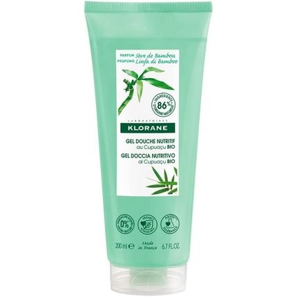 Klorane Nourishing Shower Gel With Organic Cupuacu Butter And Bamboo Sap 200Ml