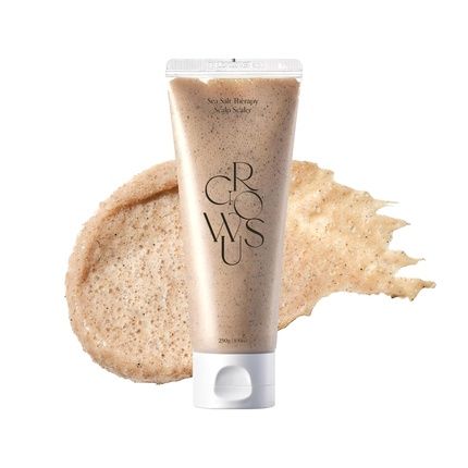 Growus Sea Salt Therapy Scalp Scaler With Salicylic Acid And Niacinamide