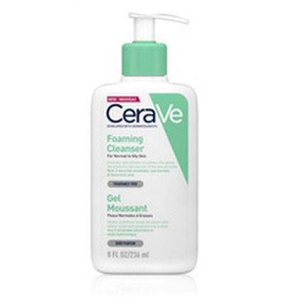 Cerave Foaming Cleanser 236Ml Cleansing Foaming Gel For Normal To Oily Skin - Image 3