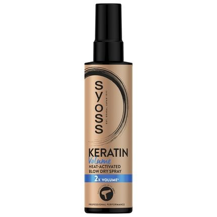 Syoss Heat Protection Spray Keratin & Volume - Protects Hair From Heat Damage