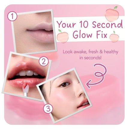 Frudia Glow Juicy Jam Lip & Cheek Stain Bonbon Grape Korean Lip Tint & Blush - Image 3
