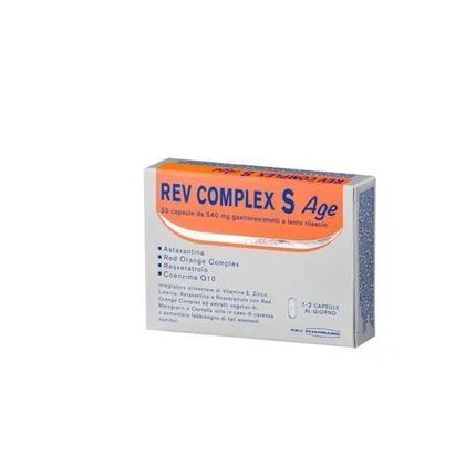 Rev Complex S Dietary Supplement 20 Capsules