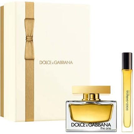 Dolce Gabbana The One Gift Set Eau De Parfum 75 Ml And Miniature Eau De Parfum 10 Ml