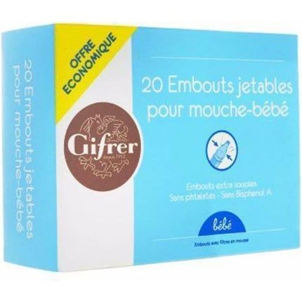 Gifrer 20 Disposable Ends For Baby Nose Blower - Image 3