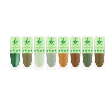 Jeffree Star Cosmetics Mini Green Lipstick Bundle Money Honey Velour Liquid Lipstick Limited Edition - Image 3