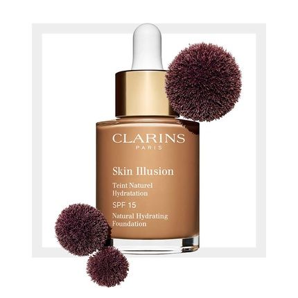 Clarins Skin Illusion Natural Hydrating Foundation Spf 15 114 Cappuccino 30Ml - Image 3