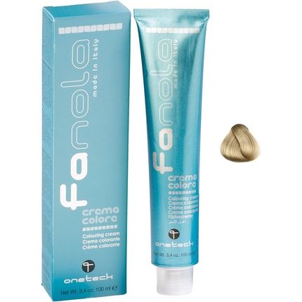 Fanola Crema Colore Colouring Cream 12.13 Super Blonde Platinum Beige Extra 100Ml - Image 3