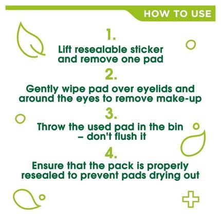 Simple Kind To Eyes Eye Makeup Remover Pads 30 Pieces - Image 3