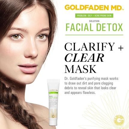 Goldfaden Md Facial Detox Mask Clarifying Face Mask With Zinc Oxide And Sulfur