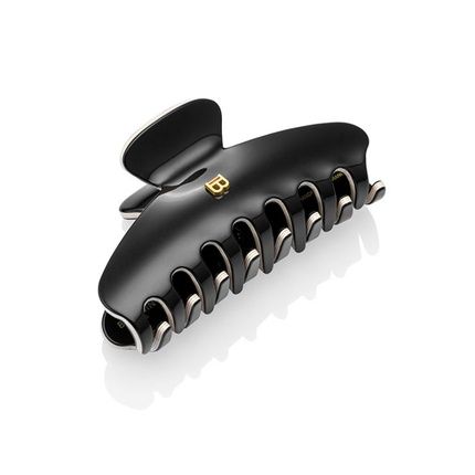Balmain Hair Couture Medium Hair Clip In Black And White
