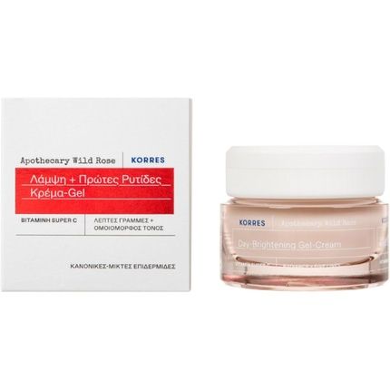 Korres Apothecary Wild Rose Gel Cream For Radiant Complexion - Normal Skin