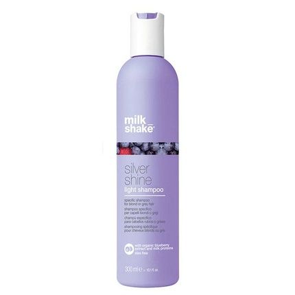 Milk Shake Silver Shine Light Shampoo 300Ml For Blonde Or White Hair