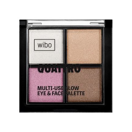Wibo Quattro Multi-Use Glow Eyeshadow Palette - 6G